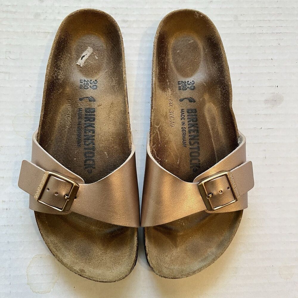 BIRKENSTOCK Madrid Copper Birko-Flor Mules BIR MADRID US 8 EU 39
